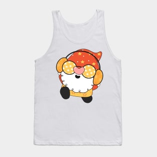 summer Retro vintage Groovy Gnome with cute funny and cheerful character that is going to have the smiles on your face. Tank Top